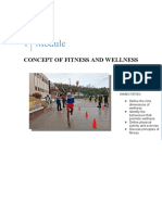 Concept of Fitness and Wellness: Objectives
