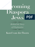 Becoming Diaspora Jews - Behind - Karel Van Der Toorn