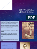 Historia de La Microbiolgoia