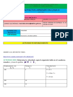 Fisica - SEGUNDOS - PROFESORA MARICELA SIMON RÍOS