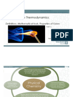 Introduction To Thermodynamics:: Definitions, Mathematical Tools, Properties of Gases