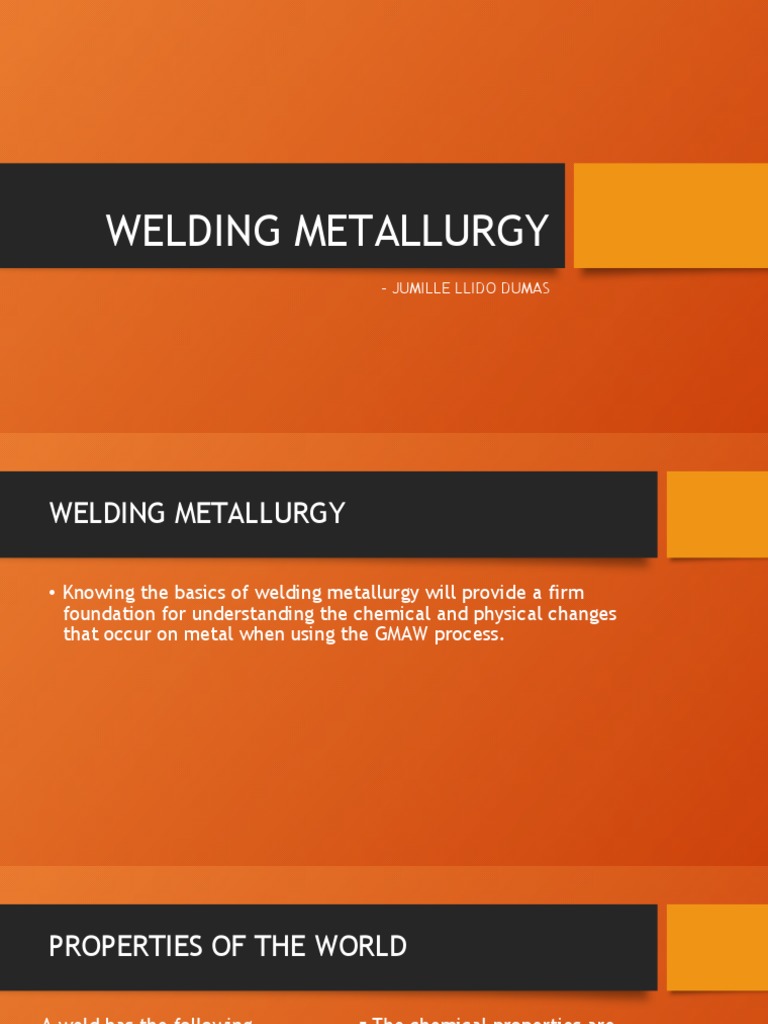 Dumas Jumille Welding Metallurgy PDF Construction Welding