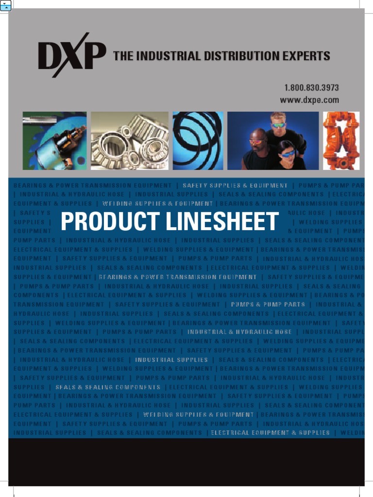 DXP LineSheet 2010 | PDF