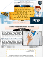 Proyección Económica Del Médico Comparado Con Otras Profesiones