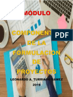Sesiones 1 - 16 - Libro Base - Componentes de La Formulación de Proyectos II - Leonardo Turriago