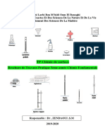 Brochure de TP Chimie de Surface 3eme Chimie Fondamentale