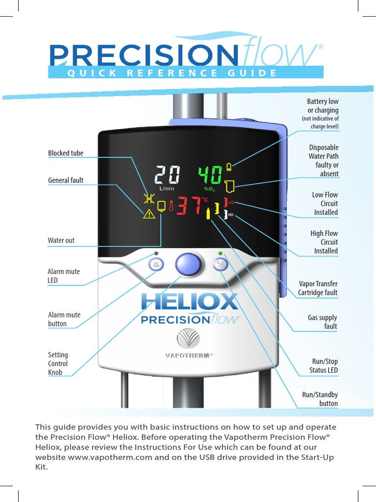 Quick Reference Guide: Battery Low or Charging | PDF | Breathing ...