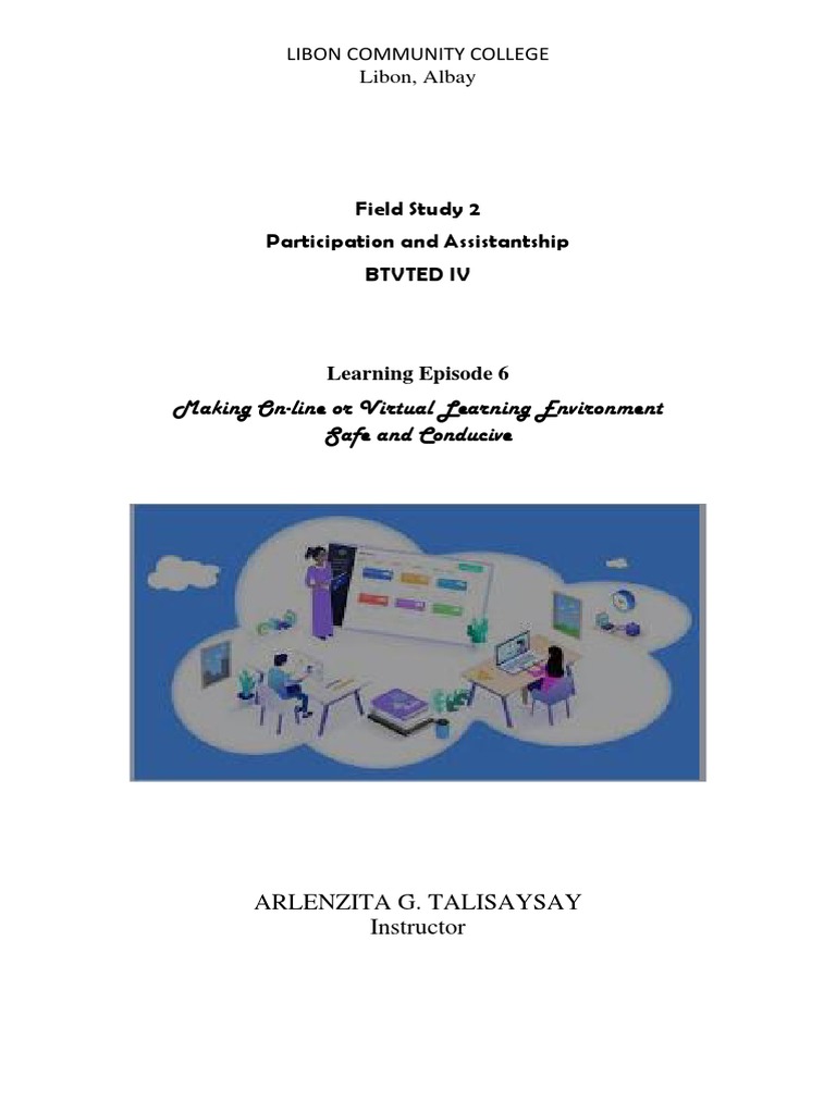 Learning Episode 6 Pdf Educational Technology Online And Offline