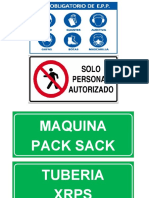 Letreros Pack Sack