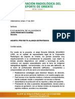 Portafolio Corporacion Radiologica Del Deporte de Oriente.