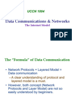 UCCN1004 - Lect8 - Intro To Layered Model and Protocols