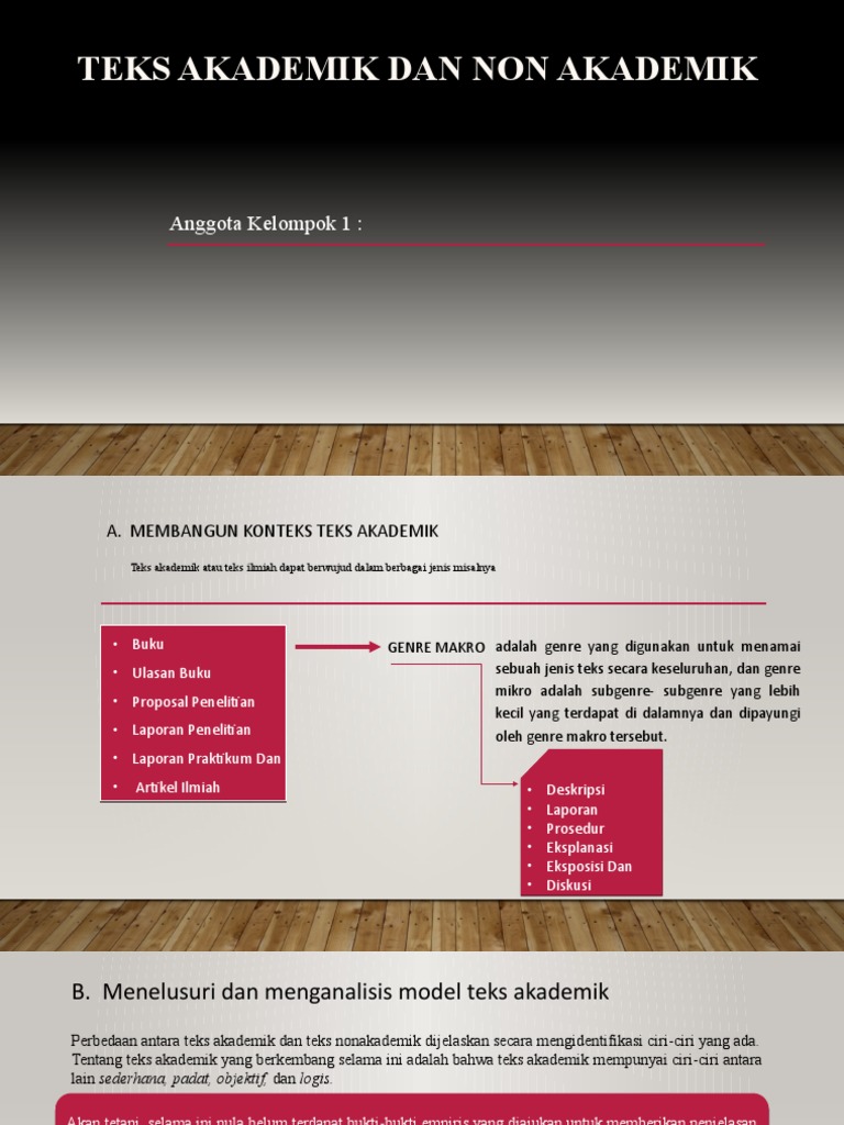 Teks Akademik Dan Non Akademik 1 Pdf