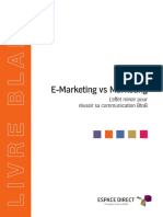 E Marketing vs Marketing