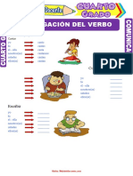 Como Se Conjuga El Verbo Para Cuarto Grado de Primaria