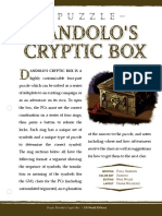 En5ider 359 - PUZZLE Dandolo's Cryptic Box