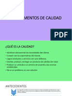 Fundamentos de La Calidad