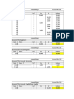 Jose Mercado's General Ledger