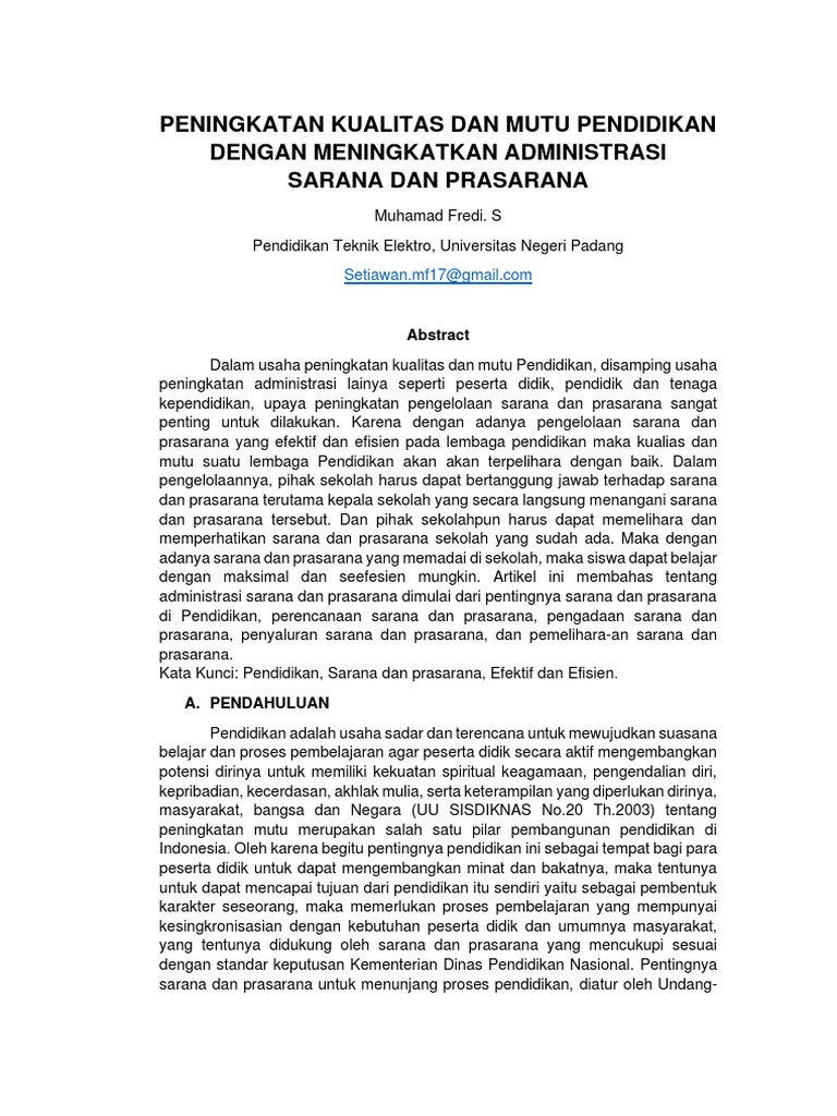 Meningkatkan Infrastruktur Pendidikan di Sidamukti untuk Menunjang Kualitas Pembelajaran