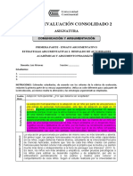 Consolidado 2 Comunicación y Argumentación