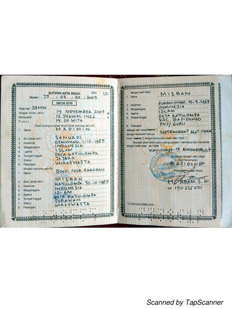 Buku Nikah Onvi Pdf