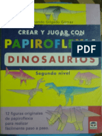Gilgado, Fernando - Crear y Jugar Con Papiroflexia Dinosaurios