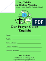 English Prayer Guide Booklet