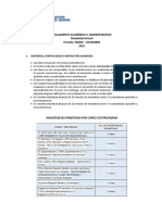 REGLAMENTO ACADÉMICO ADMINISTRATIVO - ENERO -DICIEMBRE 2021