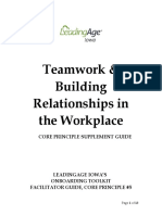 Building Workplace Relationships