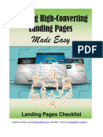 Landing Pages Checklist