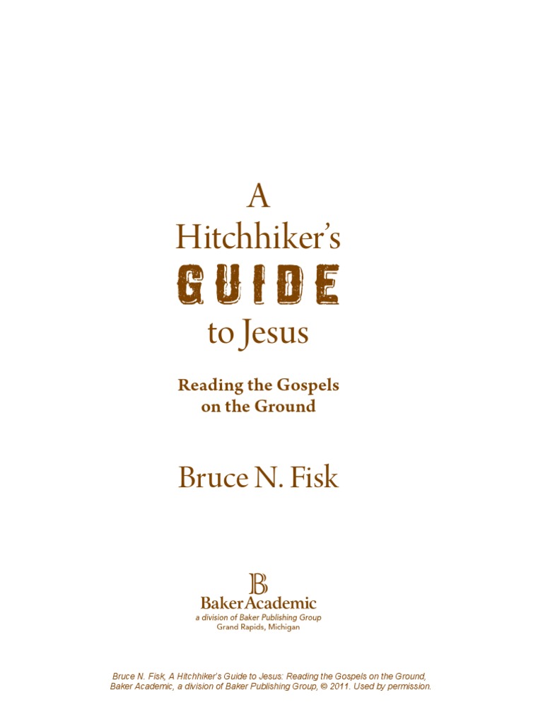 A Hitchhiker's Guide To Jesus PDF Tacitus Jesus
