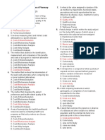 Clinical Pharmacy Answer Key-PINK PACOP