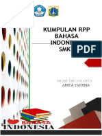 RPP KELAS X-Daring BHS INDONESIA 2019