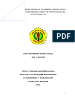 Kasus Rokok Kretek Indonesia VS Amerika Serikat (Kasus DS406 - United State-Measures Affecting Production and Slave Cigaretes)