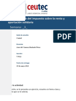 Tarea3.2 - Determinación Del Impuesto Sobre La Renta y Aportación Solidaria