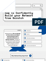 How To Confidently Build Your Network From Scratch