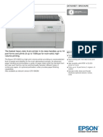 The Fastest Heavy-Duty 9-Pin Printer in Its Class Handles Up To 10 Part Forms and Prints at Up To 1550cps For Rock-Solid, High-Volume Printing