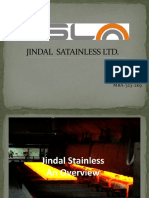 Jindal Satainless LTD.: Presented By: Ravi Kant MBA-323-2k9