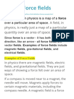 Force Fields