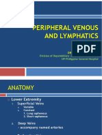 Peripheral Venous and Lymphatics
