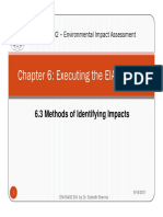 Eia Chapter 6.3 Methods of Impacts Identification