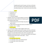 Soal Toxoplasma Gondii