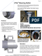 Ezitite Bearing Setter: Safe User Friendly Repeatability Accurate Bearing Mounting