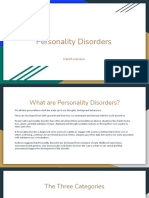 Personality Disorder Presentation
