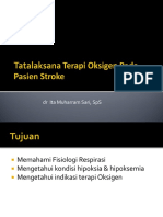 Terapi Oksigen Pada Pasien Stroke