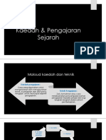 Kaedah & Pengajaran Sejarah New