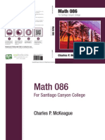 Math 086 (SCC Custom) (2017)