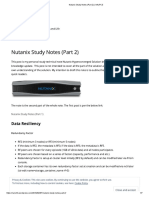 Nutanix Study Notes (Part 2) - InfraPCS