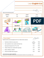 Reading Practice Superheroes Worksheet v2