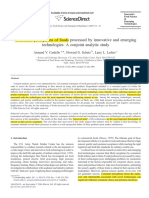 Consumer Percrptions of Food Processed by Innovative