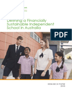 Defining A Financially Sustainable Independent School in Australia 1018FINAL